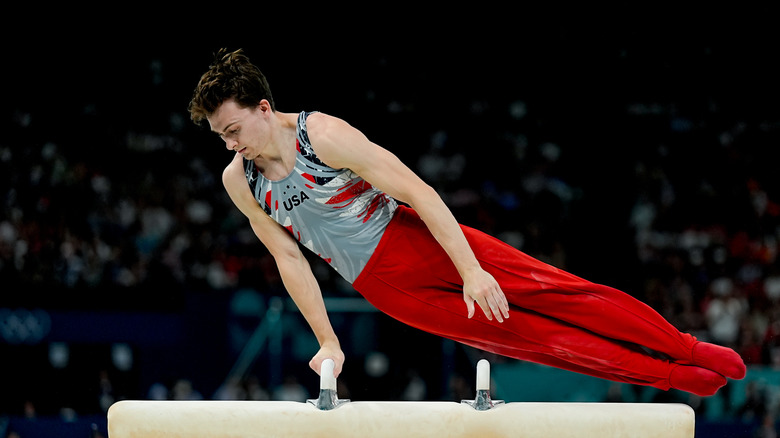 stephen nedoroscik on pommel horse