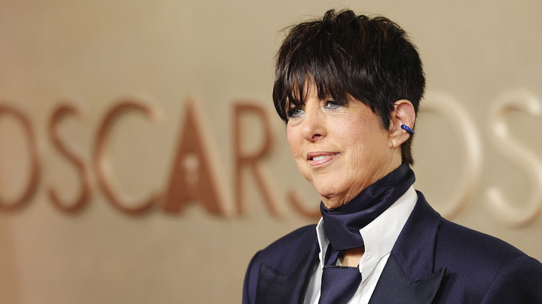 Diane warren smiling at the Oscars