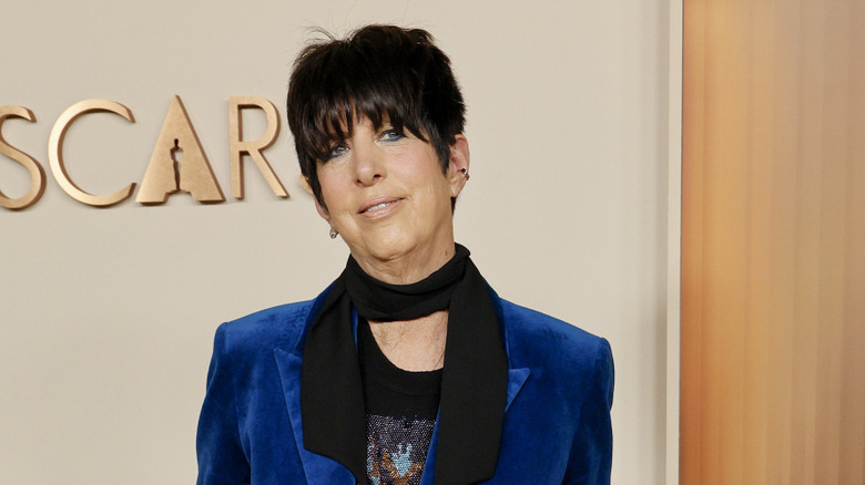 Diane warren smiling at the Oscars