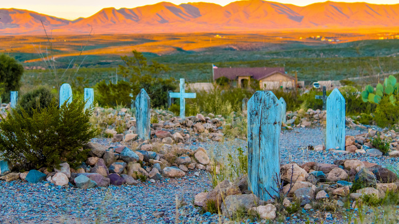 old graveyard in Tombstone, Arizona