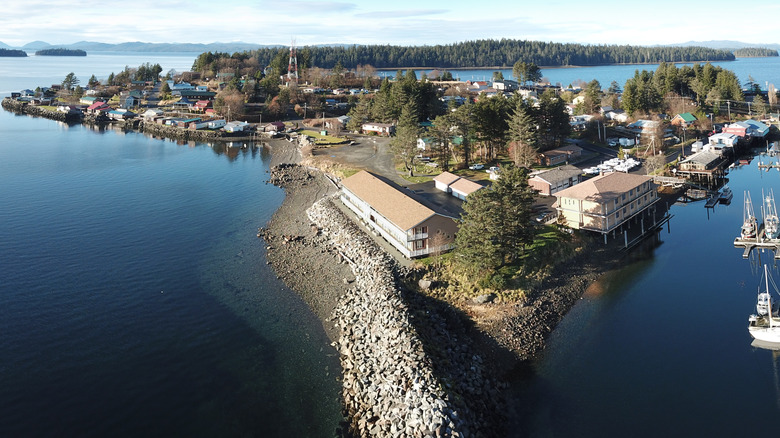 Craig Alaska aerial view