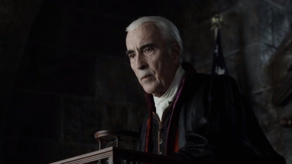 Christopher Lee in Sleepy Hollow