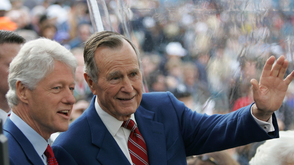 George H.W. Bush, Bill Clinton