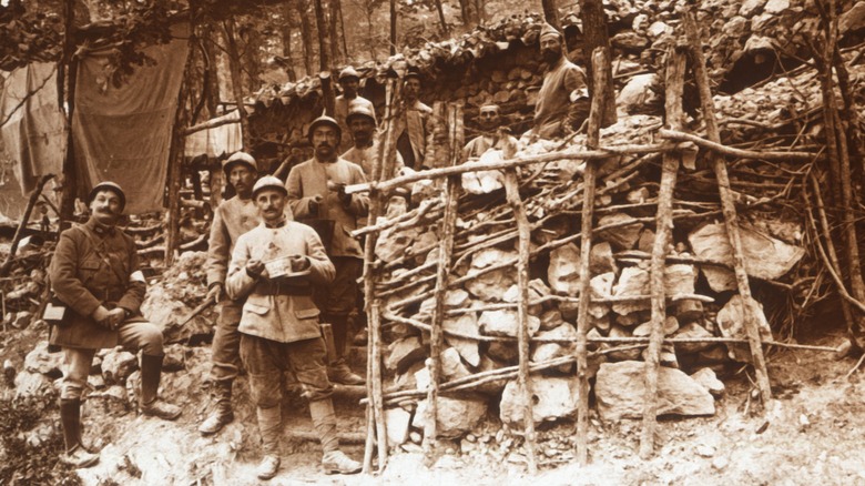 first aid post at the Battle of Argonne Forest