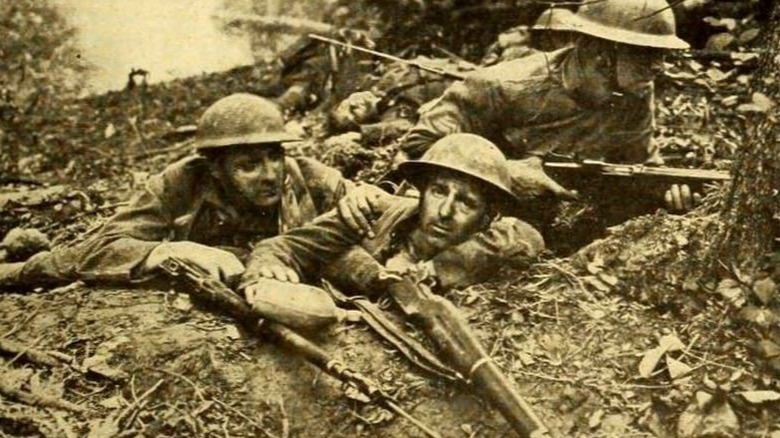 Still from The Lost Battalion 1919 movie