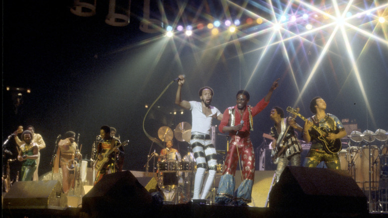 Earth, Wind & Fire perform