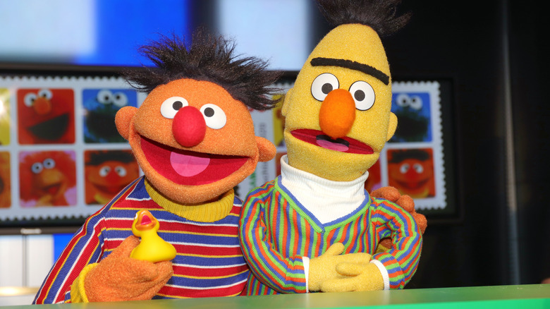 Bert and Ernie from Sesame Street