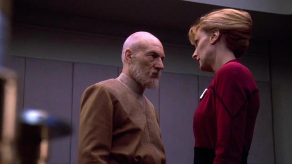 Screenshot from "All Good Things", Star Trek: The Next Generation