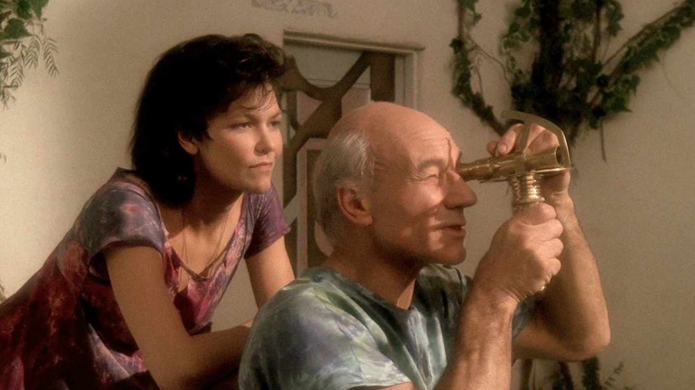 Screenshot from "The Inner Light", Star Trek: The Next Generation