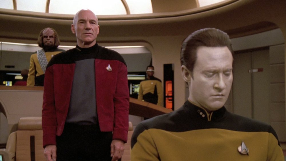 Screenshot from "The Inner Light", Star Trek: The Next Generation