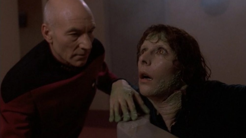 Screenshot from "Genesis", Star Trek: The Next Generation
