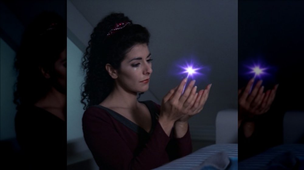 Screenshot from "The Child", Star Trek: The Next Generation