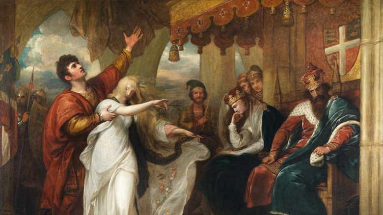 Benjamin West - Hamlet- Act IV, Scene V