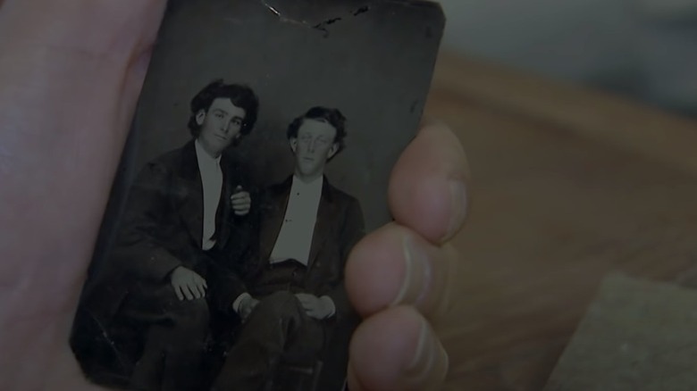 Old tintype photo Billy the kid