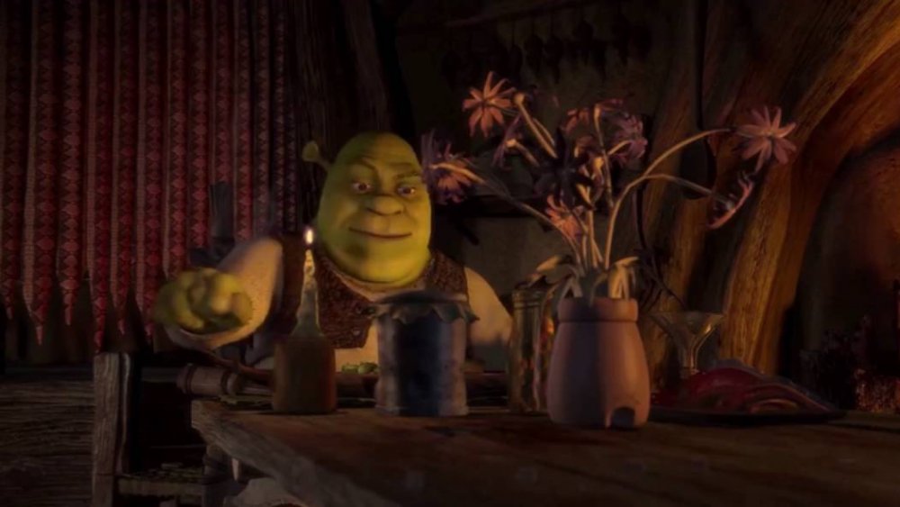 Shrek's earwax candle