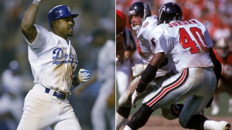 Brian Jordan in baseball and football