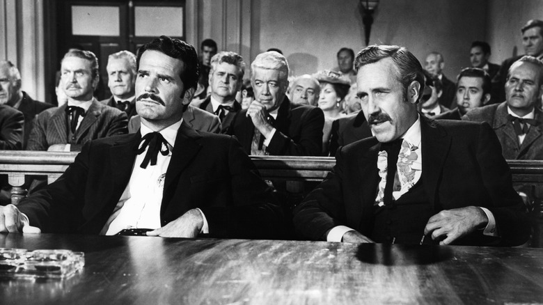 james garner and jason robards courtroom scene hour of the gun