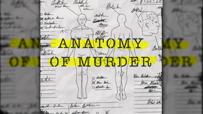 Anatomy of Murder podcast cover anatomical sketching