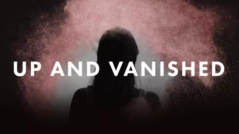 Up and Vanished cover female silhouette white mist