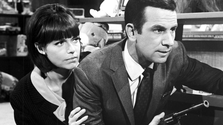 Barbara Feldon and Don Adams in Get Smart