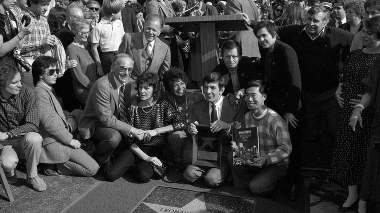 Leonard Nimoy Walk of Fame induction