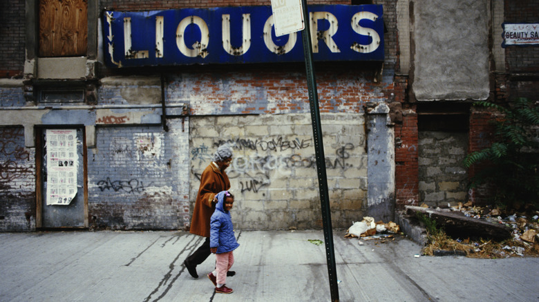 Clara Hale with a child in Harlem