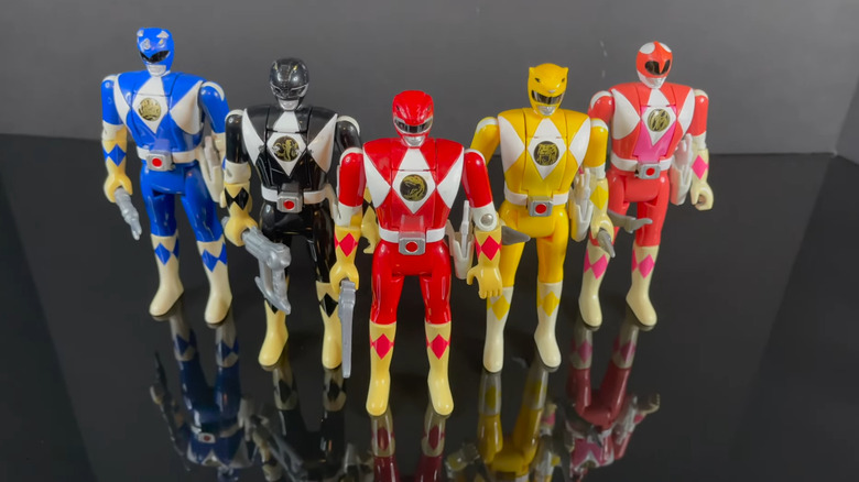 Power Rangers action figures