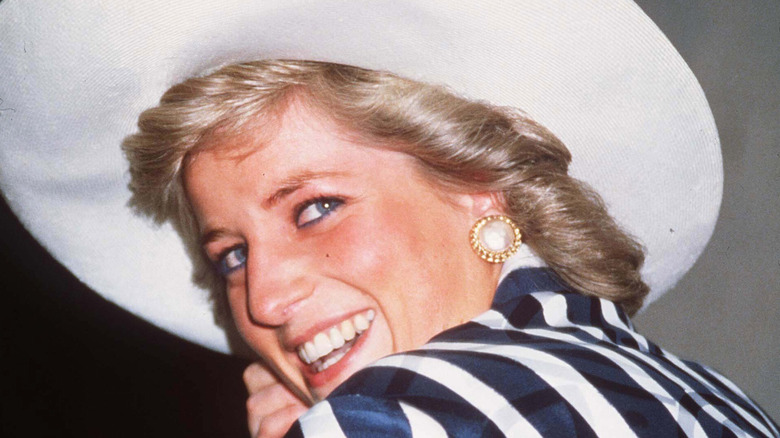 Princess Diana smiling