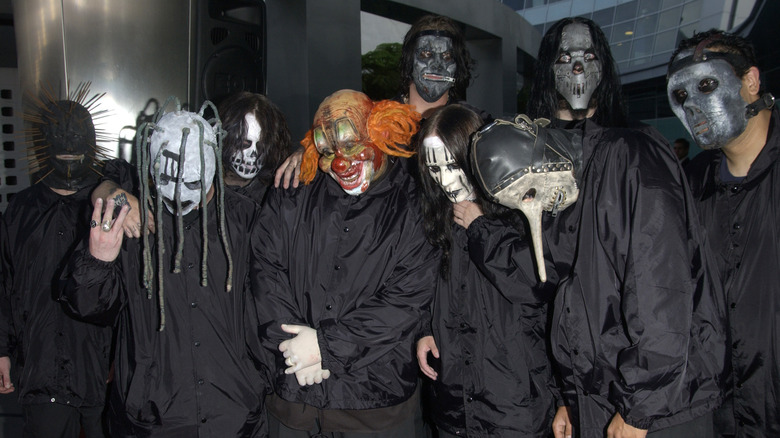 Slipknot on the red carpet