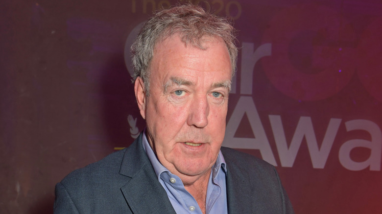 Jeremy Clarkson wearing a suit