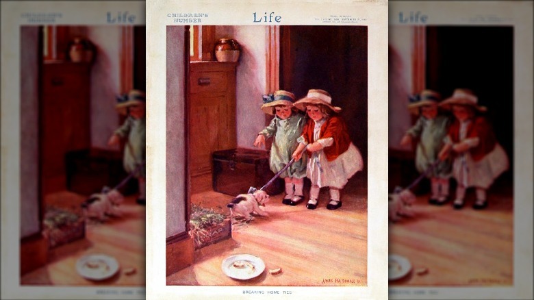 two girls on Life magazine cover