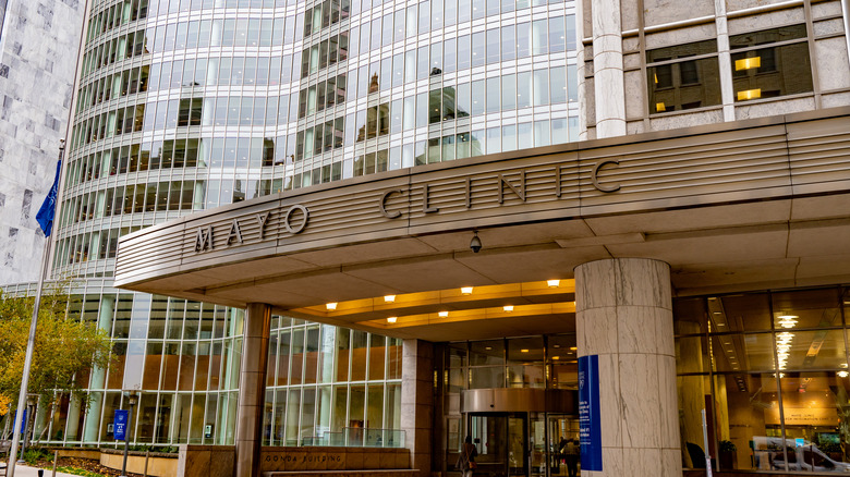 Mayo Clinic front door