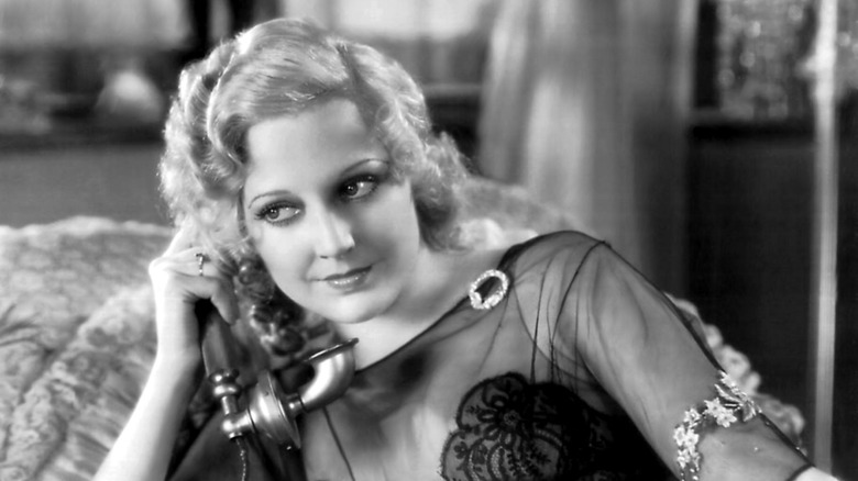 Thelma Todd on telephone