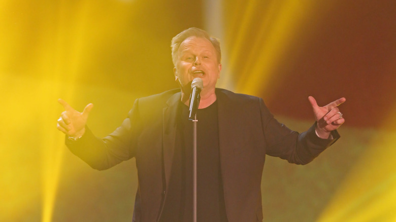 Herbert Gronemeyer on stage in 2014