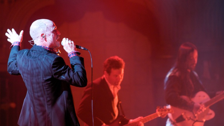 The Tragically Hip on stage in 2009