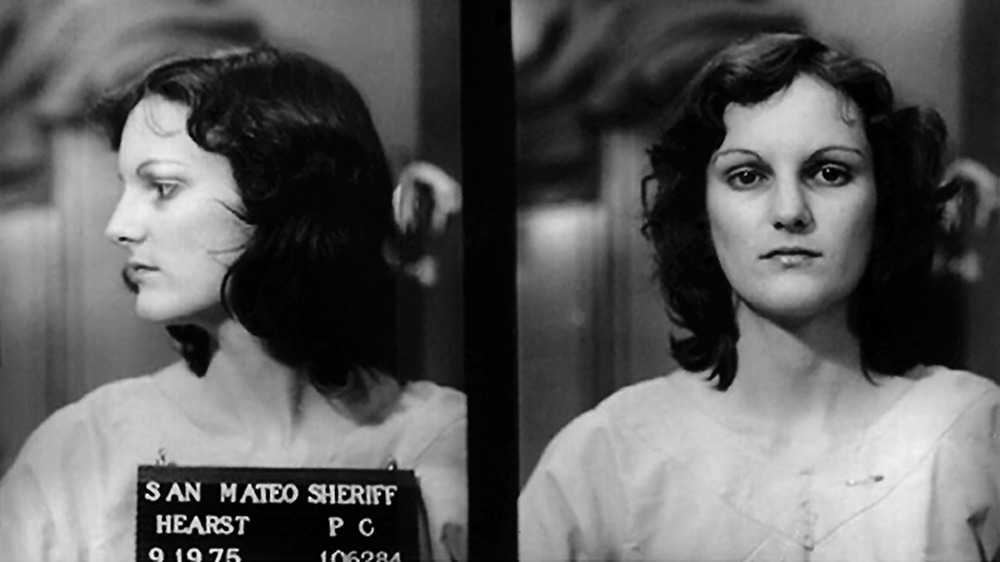 Patty Hearst's mugshot after her release