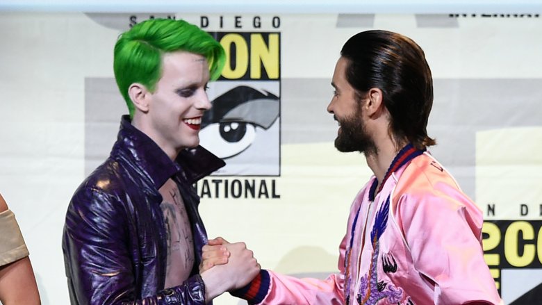 jared leto meets joker suicide squad