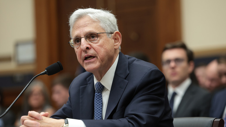 Merrick Garland testifying