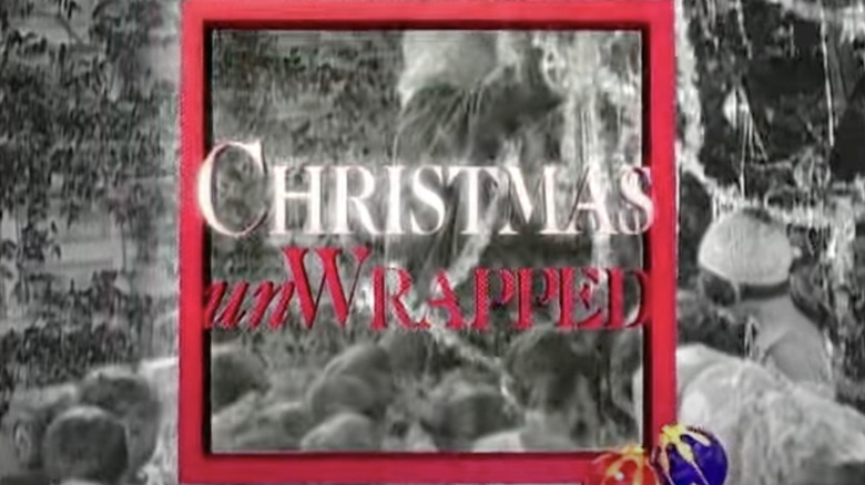 Christmas Unwrapped title screen History Channel