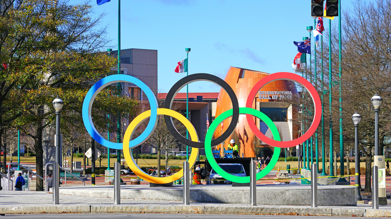 Atlanta's Centennial Park, built for the 1996 Olympics