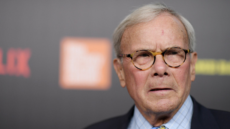 Tom Brokaw at a 2017 movie premiere in NYC