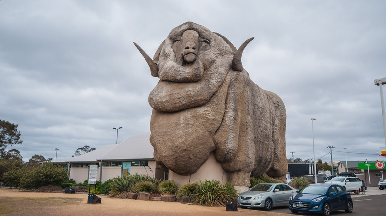 big merino statue australia