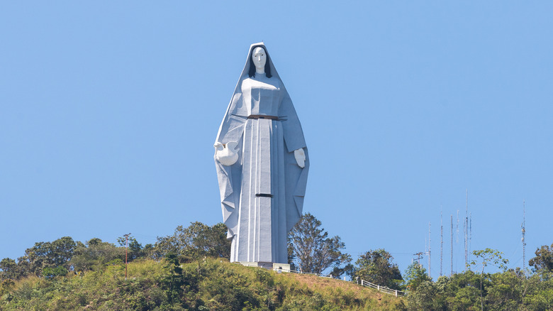 Monumento a la Virgen de la Paz venezuela trujilo