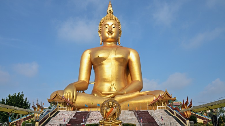 big buddha thailand gold