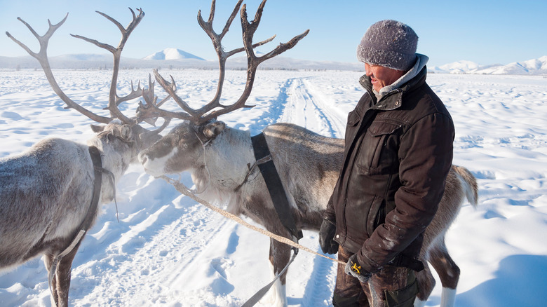 An arctic tribesman