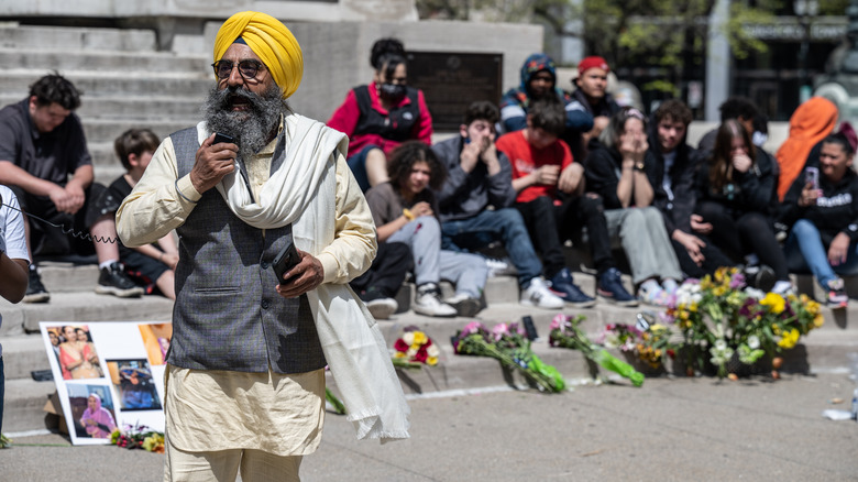 Indianapolis FedEx shooting memorial and vigil