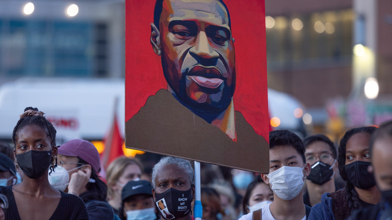 protests image of george floyd