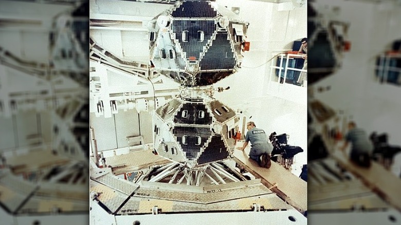Vela satellite in lab