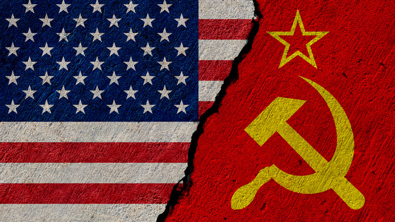 The USA and USSR at loggerheads.