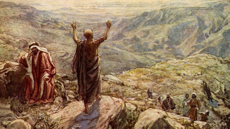 Balaam blesses Israel